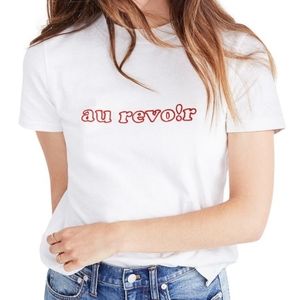 《 Madewell 》 Au Revoir Vintage Tee